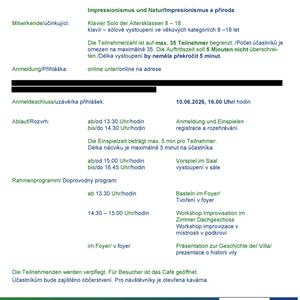 Klaviermusik in Schlössern im Erzgebirge #2