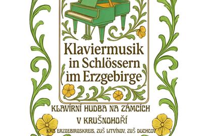 Klavírní hudba na zámcích  v Krušnohoří