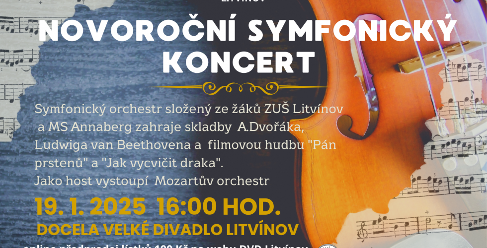 Novoroční koncert našeho projektového orchestru