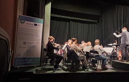 Novoroční koncert našeho projektového orchestru