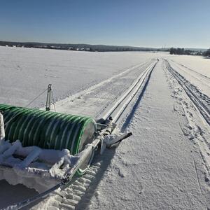 V bílé stopě na cyklostezce Mockelbahn #1