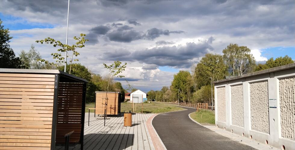 Der Radweg steht kurz vor der Fertigstellung auf seiner gesamten Länge