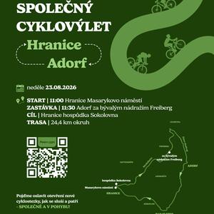 Společný cyklovýlet Hranice - Adorf #1