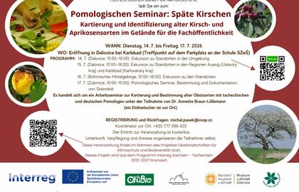 Pomologický seminář: Pozdní třešně