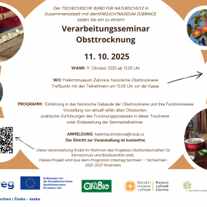 Verarbeitungsseminar Obsttrocknung #1
