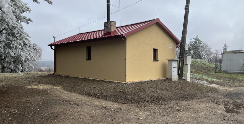 Renovierung der Hütte Bamberk