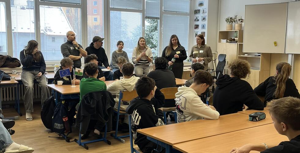 re:demo školní projektový den v Základní škole Chomutov | Copyright: Stefanie Gerstenberger