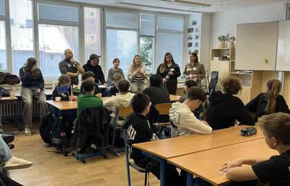 re:demo školní projektový den v Základní škole Chomutov