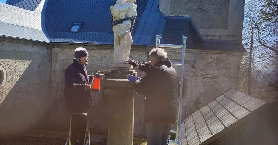 Die Rückkehr der Statue des Heiligen Josef