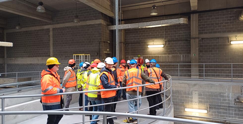 Kläranlagenbesuch in Prag