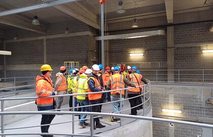 Kläranlagenbesuch in Prag