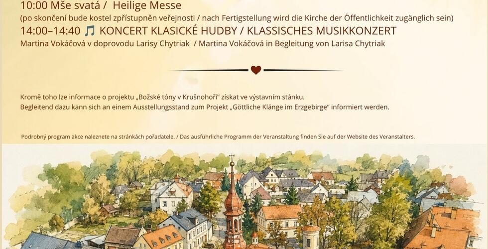 Göttliche Klänge im Erzgebirge bei der Marienwallfahrt in Maria Ratschitz