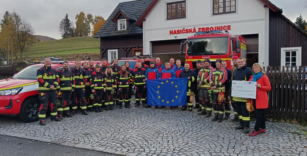 Závěrečné společné cvičení roku 2025 – K záchraně osob včetně transportu z náročného terénu