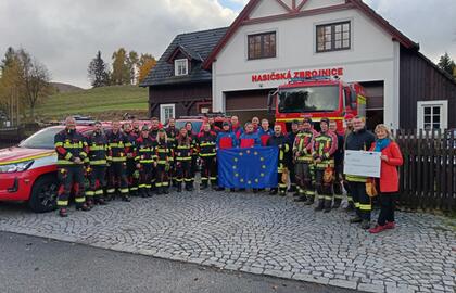 Závěrečné společné cvičení roku 2025 – K záchraně osob včetně transportu z náročného terénu