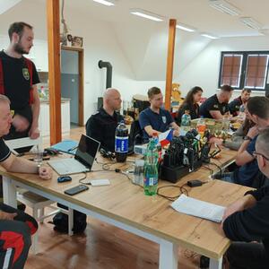Společné školení na téma „Využití spojovací techniky, vysílačky při živelných pohromách na společné frekvenci“ #2