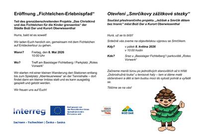 Feierliche Eröffnung des Fichtelchen-Erlebnispfades