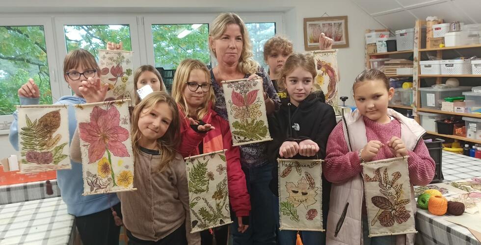 Besuch von Schülern der Partnerschule an der Grundschule Pastelka