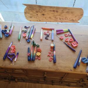 SCHKOLA Oberland - Setkání 4-6 (skupina stará řemesla - výroba svíček) #1