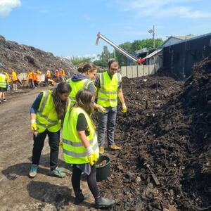 SCHKOLA Oberland - Begegnung 4-6 (Exkursion bei der Kompostanlage in Niedercunnersdorf) #5