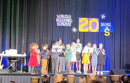 ZŠ Lidická Hrádek nad Nisou, Novoroční koncert - únor 2025