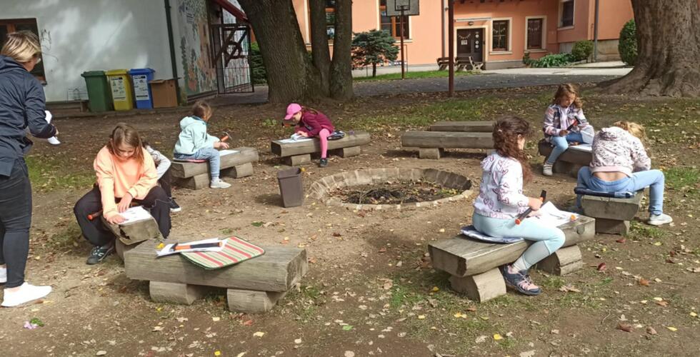 Besuch der Schüler der Partnerschule an der Grundschule Pastelka