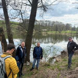 Odborná výměna zkušeností se Saskou správou přehrad (LTV) u poldru Friedrichswalde-Ottendorf #1