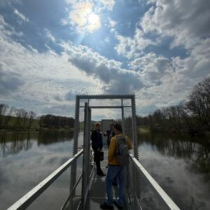 Odborná výměna zkušeností se Saskou správou přehrad (LTV) u poldru Friedrichswalde-Ottendorf #5
