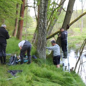 Start des Monitoring-Programms in Lobendava #2