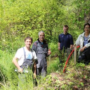 Start des Monitoring-Programms in Lobendava #4
