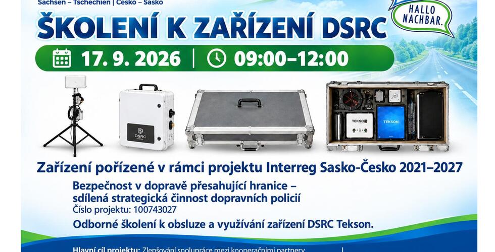Schulung zur DSRC-Ausrüstung