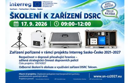 Školení zařízení DSRC