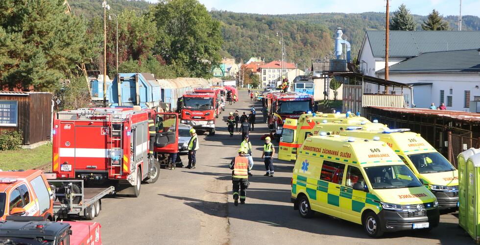 Hospitace – taktické cvičení složek integrovaného záchranného systému