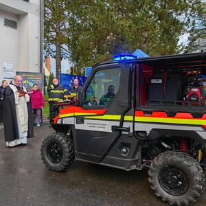 Feierliche Präsentation der angeschafften Feuerwehrtechnik für Partner und Gäste #1