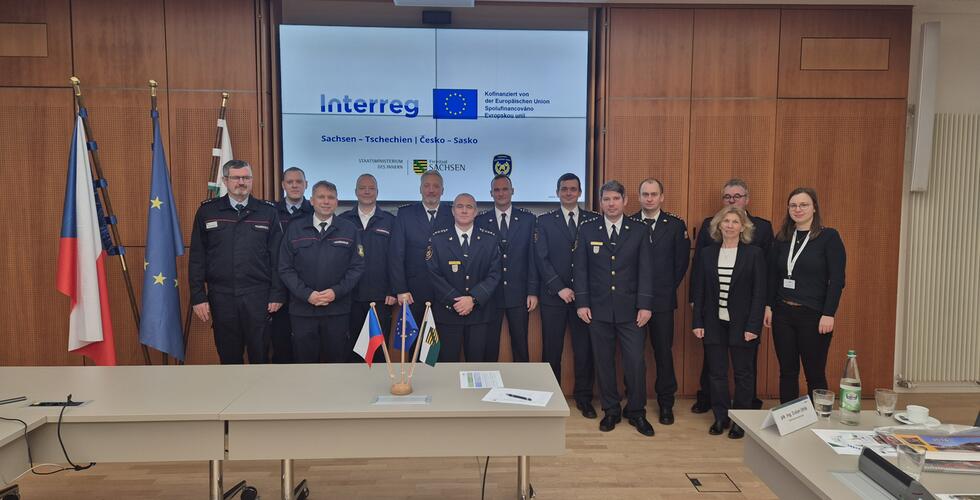 Zahajovací workshop k propojení operačních středisek Saska a Česka | Copyright: SMI