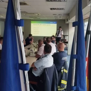 Feuerwehrleute aus Tschechien und Sachsen haben gemeinsam die Logistik für langfristige Einsätze bearbeitet #5 | Copyright: Hasičský záchranný sbor Libereckého kraje
