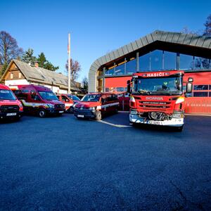 Die Koordinierung und Zusammenarbeit zweier tschechisch-sächsischer Projekte des Programms Interreg Tschechien – Sachsen 2021 wird fortgesetzt #5 | Copyright: Hasiči Hrádek nad Nisou