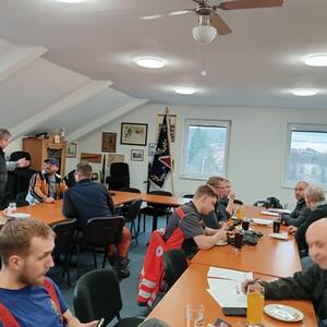 Společné školení na téma „Využití spojovací techniky, vysílačky při živelných pohromách na společné frekvenci“ #6