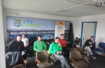 Workshop trenérů k videoanalýze – zápas U14 CFC vs. RB Leipzig
