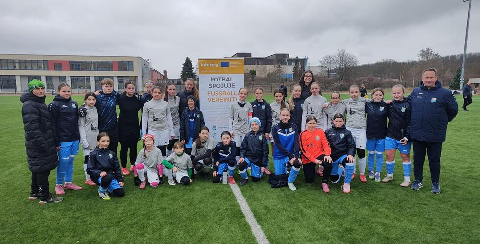 zkušební hru W U13 FK Baník Most-Sous - Chemnitzer FC