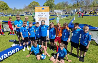 Přeshraniční fotbalový svátek 1. května: Volkswagen Kids Cup 2026 v Chemnitzu