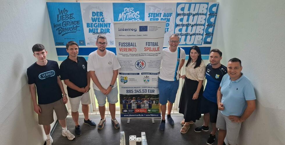 Projekt – Setkání manažerů ve Sportforu Chemnitz - NLZ | Copyright: Chemnitzer FC e.V.