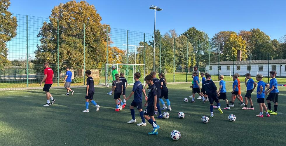 Gemeinsames Training unserer U 12 Teams in Chemnitz | Copyright: Chemnitzer FC