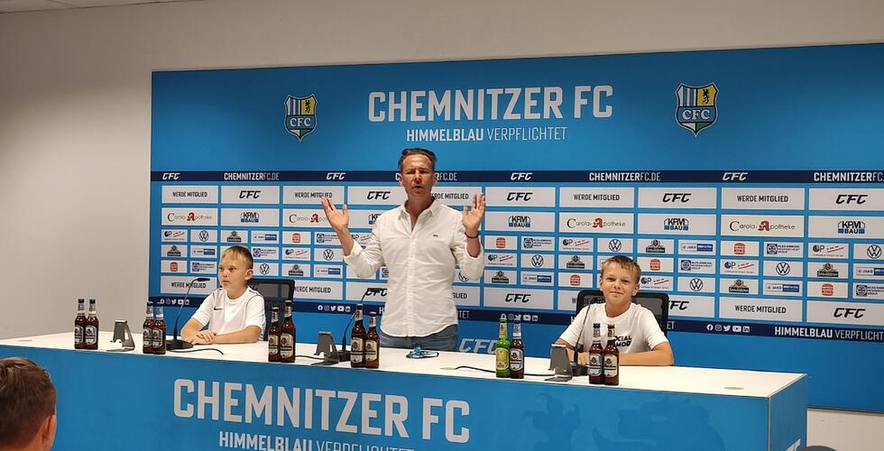 Prohlídka stadionu Chemnitz