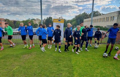Gemeinsames Training U14 Chemnitz & U15 Baník Most-Souš – 29.09.2025 in Most