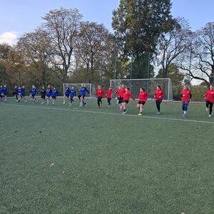 Společný trénink dívek U15 Chemnitzer FC & U15 Baník Most-Souš #1