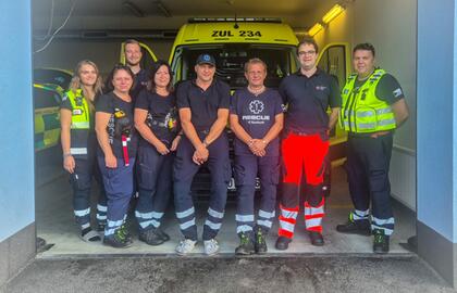 Hospitation Notfallsanitäter, Aktivität 3.8