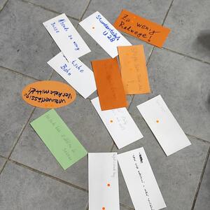 Vize bez hranic: Německé a české studentky plánují budoucnost v Sebnitzu #1 | Copyright: Aktion Zivilcourage e. V.