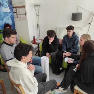 Vize bez hranic: Německé a české studentky plánují budoucnost v Sebnitzu #4 | Copyright: Aktion Zivilcourage e. V.