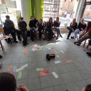 Vize bez hranic: Německé a české studentky plánují budoucnost v Sebnitzu #5 | Copyright: Aktion Zivilcourage e. V.