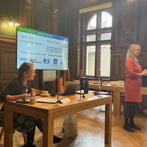 Kick-off-Treffen des Interreg-Projektes „Gemeinsame Geschichte – gemeinsame Zukunft – deutsche-tschechische Jugend im Dialog“ in Česká Kamenice #1 | Copyright: Aktion Zivilcourage e. V.